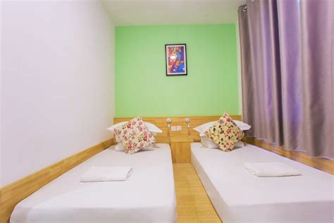 Rooms available at Wada Hostel in Yangshuo .